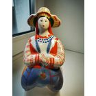 Статуэтка фарфоровая "Девушка в шляпе", СССР