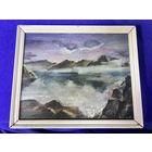 Картина пейзаж туман 1993