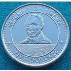 Либерия. 5 долларов 2022 года  UC#1