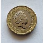 Великобритания 1 фунт, 2017