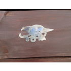 Орел ,держит змею в когтях,Нержавейка времен 60-х ссср,