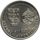 Португалия 200 эскудо, 1995 Золотой век открытий - Австралия UNC