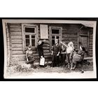 Фото из СССР. Сельский "флэшмоб" из 1960-х. 11х17 см.