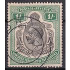 216.BrK. Великобритания. Колонии. Британская подмандатная территория Танганьика. Георг V. Стандарт. 1927 г. 1Sh. Mi.#92.