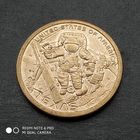 1 доллар 2025 г. Штат Техас.