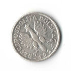 1 злотый Жница 1924 (Рог и факел)