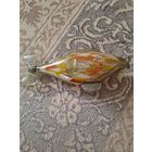 Стеклянная фигура рыбы
