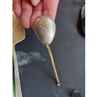 Чайная ложка СССР с витой ручкой серебро Ag?