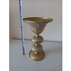 Подсвечник,  металл, на большую свечу