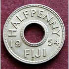 Фиджи 1/2 пенни, 1954