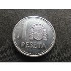 Испания, 1 песета 1986, KM# 821