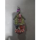 Елочная игрушка СССР  избушка