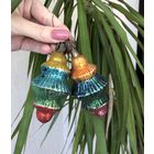 Старинные елочные Игрушки цена за две