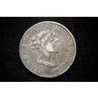 5 франков 1807 г. Лукка (Италия), Элиза Бонапарт и Феликс Паскаль Бачиокки. Кабинетная патина, редкая!