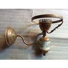 Старое латунное бра под реставрацию или на запчасти