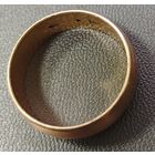 Колечко обручальное. Позолоченное. 4.47 гр. 17мм. Клейма. AMcharniernahtlos, 1915 год