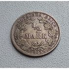 Германия 1/2 марки, 1905 "A" - Берлин  7-10-1