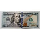 100 долларов со звездой