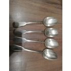 Серебряные ложки 84 царская проба 252.76 гр.