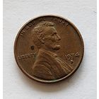 США 1 цент, 1974 Отметка монетного двора: "S"