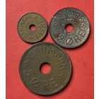 Дания 3 монеты