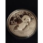 Китай 10 юаней 2020 Панда СЕРЕБРО