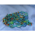 Бусы . Ручная работа . Мурано . Муранское стекло