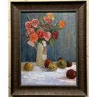 Довгялло М.Х "Натюрморт", 1950г. Холст, масло. Размер с рамой 59х73,5 см.