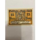 Нотгельд 25 пфеннигов 1921 год. Таль Харц. Веймарская республика - 2201