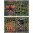 Австрия (Австро-Венгрия). 100 крон (образца 1912 года, P12)
