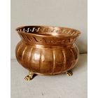 Кашпо медное, ваза Франция.