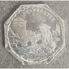 Германия Нюрнберг нотгельд 20 пфеннигов 1919 год. Мост палачей трамвайный жетон
