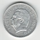Монако 5 франков 1945 года