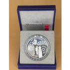 Монета серебро 6.55957 франка  1999 с РУБЛЯ