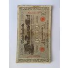 1000 марок Германской империи- красная печать