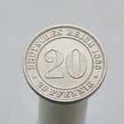 Германия 20 пфеннигов 1888 А СОСТОЯНИЕ