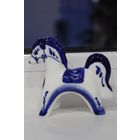Статуэтка Гжель. Талисманы года "Лошадь"