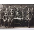 Фото ПМВ  Офицер с бойцами .Оригинал!