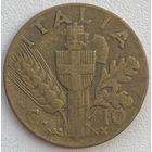 Италия 10 чентезимо 1942 г.