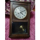 Старинные настенные механические часы с боем "стиль Модерн, Функционализм", Мауте (Mauthe)