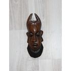 Деревянное, настенное панно, маска Африка.