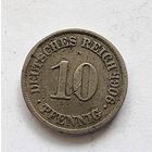 Германия 10 пфеннигов, 1906  А