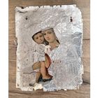 Икона литография Божьей Матери