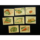 Спичечные Этикетки из СССР. БССР 1962г. Борисовский ФСК.