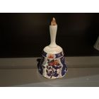 Колокольчик Кобальт фарфор Япония винтаж клеймо