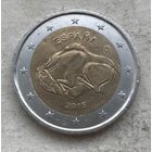 Испания 2 евро 2015 - ЮНЕСКО - Пещера Альтамира