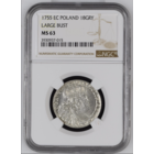 Орт 1755 Лейпциг NGC MS63