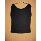 Майка River Island ("летучая мышь" без рукавов), с приспущенными плечами, р.46