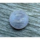 Werty71 США 5 центов 2004 D 200 лет экспедиции Льюиса и Кларка - Лодка Корабль