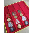 Планшет на 12 ячеек: для монет в слабах, орденов и медалей